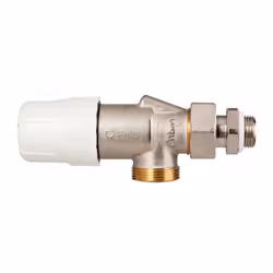 Robinet de radiateur équerre inversé à visser - M 1/2' - Thermostatisable - RBM