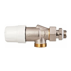 RBM - Robinet de radiateur équerre inversé à visser - m 1/2' - Thermostatisable