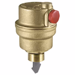 Purgeur d'air MiniLuft CP rompt-bulle 3/8 RBM - 28270310" - Corps et piston en laiton. Flotteur en PP. Ressort en acier inox  ...