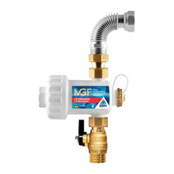 RBM - Filtre magnétique compact mgf Blanc - Raccordement m 3/4'