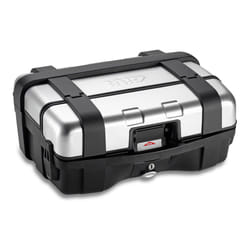GIVI Trekker 33 Ensemble de boîtiers Monokey avec Housse Alu, noir-argent
