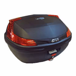 GIVI B47 Blade Monolock Topcase avec plaque, noir, taille 41-50l