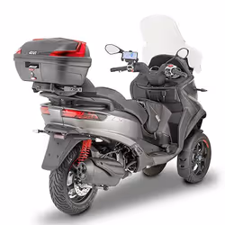 GIVI B47 BLADE Monolock top case sans plaque, noir-rouge