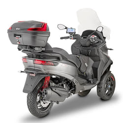GIVI B47 BLADE Monolock top case sans plaque, noir-rouge