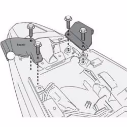 Givi 1121KIT For PLX1121 Holder Kit de montage
