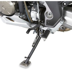 Extension de pied GIVI en aluminium et acier inoxydable pour béquilles latérales d’origine pour modèles BMW (voir ci-dessous)