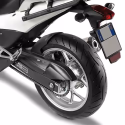 Enjoliveur de roue arrière GIVI en ABS, noir pour les modèles Triumph Tiger 800 (voir description)