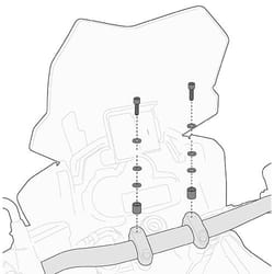 GIVI Smart Bar S900A Smart Mount S901A Kit de montage