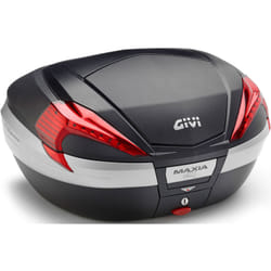 GIVI Monokey® V56 Maxia 4 Top case noir gaufré, noir-rouge pour Hommes