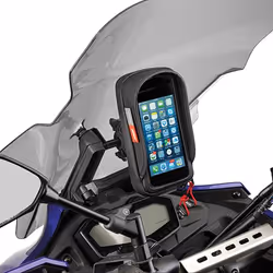 Monture GIVI Navi pour Garmin Zumo Navis sur Uni-Alu-Navi Holder S901A / S902A - Vue supplémentaire 2