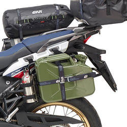 GIVI Thermo bouteille à boire en acier inoxydable sans BPA avec bouton-pression en aluminium anodisé sans BPA