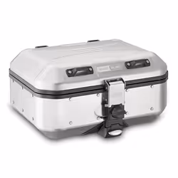 GIVI Trekker Dolomiti 30 litres boîtier aluminium, gris-argent, taille 21-30l pour Hommes