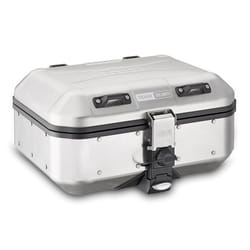 GIVI Trekker Dolomiti 30 litres boîtier aluminium, gris-argent, taille 21-30l pour Hommes