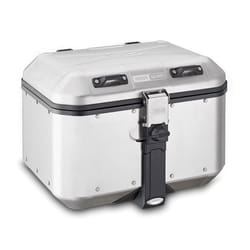 GIVI Trekker Dolomiti 46 litres boîtier aluminium, gris-argent pour Hommes