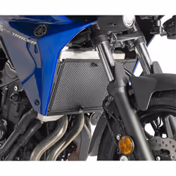 Protection GIVI pour radiateurs à eau et à huile en acier inoxydable noir pour différents modèles Yamaha (voir ci-dessous)