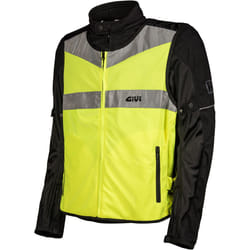 Givi Trekker Gilet, noir-jaune, taille L XL pour Hommes