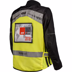 Givi Trekker Gilet, noir-jaune, taille L XL pour Hommes