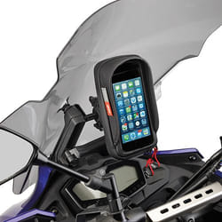 Support GIVI pour montage sur pare-brise pour système de navigation pour Suzuki DL 1000 V-Strom (14-19)