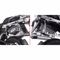 Kit attaches pour Tool Box Givi S250 sur Supportss valises Bmw R 1200 GS Adventure (14 à 18)