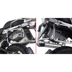 Kit attaches pour Tool Box Givi S250 sur Supportss valises Bmw R 1200 GS Adventure (14 à 18)