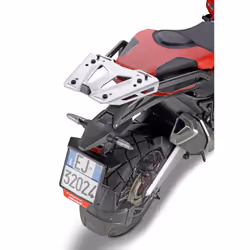 Support de caisse supérieure GIVI pour valise monoclé ou monolock pour Honda X-ADV 750 (17-20), max. 6 kg de charge utile Porte-boîtier supérieur