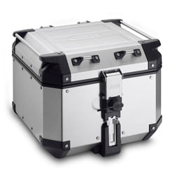 GIVI Trekker Outback 42 Aluminium Top Case, noir-argent