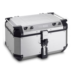 GIVI Trekker Outback 58 Aluminium Top Case, noir-argent