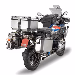 GIVI Trekker Outback 58 Aluminium Top Case, noir-argent