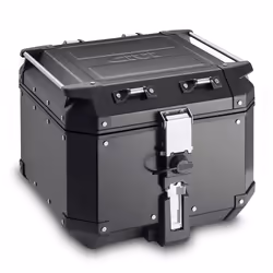 GIVI Trekker Outback 42 litres boîtier aluminium, noir-argent