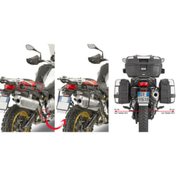Porte-valise latérale GIVI amovible pour boîtier monokey pour différents modèles BMW (voir ci-dessous)