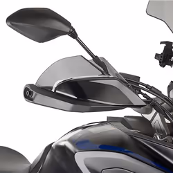 GIVI Déflecteur de vent en plexiglas pour le protège-main d’origine pour Yamaha Tracer 900 / 900GT (18-20)