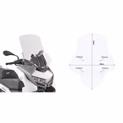 Pare-Brise Givi haut BMW C 400 GT