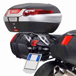 GIVI Alu Top Case Carrier pour Monokey Case, 6 kg pour Moto Guzzi V85 TT (19-21) - Vue supplémentaire 2