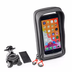Coque pour smartphone GIVI, compatible avec scooter, moto et vélo, transparent