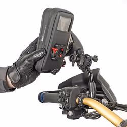 Coque pour smartphone GIVI, compatible avec scooter, moto et vélo, transparent