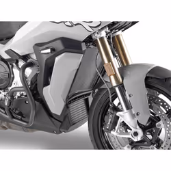 GIVI Protection spécifique pour radiateurs à eau et à huile en acier inoxydable, noir pour les modèles BMW (voir ci-dessous)