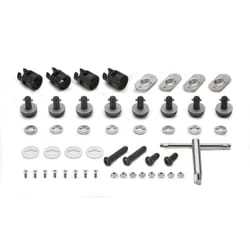 Kit de conversion de porte-valises latérales GIVI dans un support de boîtier latéral à montage rapide, pour Yamaha Tracer 700 (20-21) Kit de conversion de porte-sacoches latérales