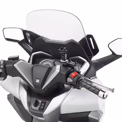 Support GIVI pour montage sur le réservoir de liquide de frein pour la navigation et les sacs pour smartphone (voir ci-dessous)