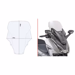 Pare-Brise Givi honde forza 125-350 2021