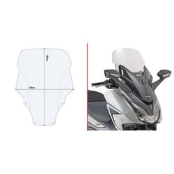 Pare-Brise Givi honde forza 125-350 2021