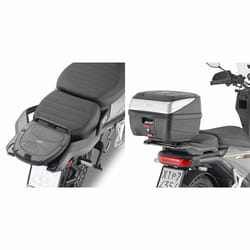 Support de boîtier supérieur GIVI pour boîtier monoclé ou monolock sans plaque, pour Super Soco CPX (21)