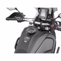 GIVI Tank Attachment pour Tanklock/TanklockED Tank Bags pour Yamaha Tenere 700 (21), noir