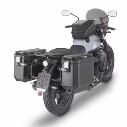 GIVI Side Case Carrier PL ONE-FIT MONOKEY®CAM pour Moto Guzzi V7 Stone (2021) Systèmes de transport