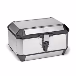 GIVI Trekker 56 ALASKA ALU Case Monokey, argent