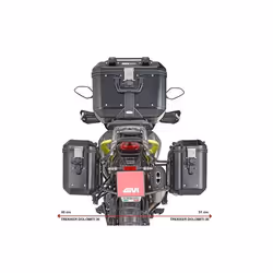 Support valises latérales Givi Monokey Benelli Trk 702 / 702x (23)