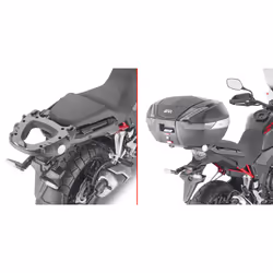 Support top case moto Givi Honda CB500X (13-23) NX500 (24)