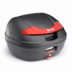 GIVI E340N Vision Monolock Top Case, noir-rouge