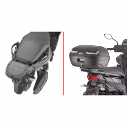 Support top case moto Givi Yamaha Cygnus Rayzr 125 (24)