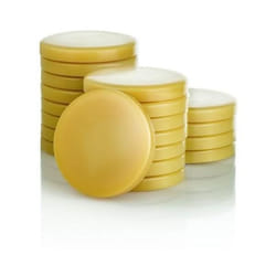Cire Traditionnelle Galet Techno Jaune - Tous type