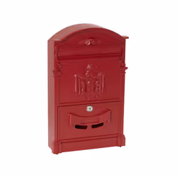 Boîte aux lettres individuelle extérieure, murale, taille M, compacte. Design chic avec son style rétro et vintage indémodabl ...